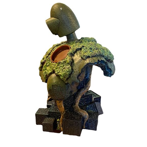 Laputa: Castle In The Sky ROBOT SOLDIER DESK CLOCK Ghibli Original Issue NEW - Picture 4 of 10